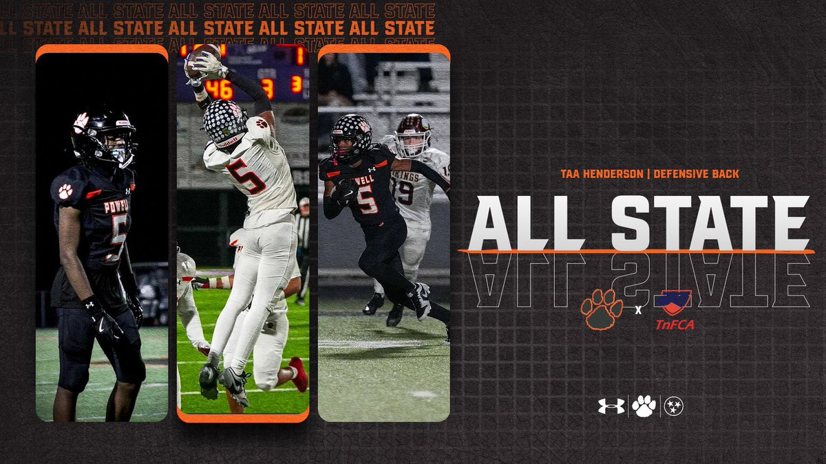 Powell (Tenn.) High Football (@powellhighfb) on Twitter photo Congratulations to <a href="/CardellThomas44/">Cardell Thomas</a> <a href="/DylanStooks/">Dylan Stooksbury</a> and <a href="/TaaHenderson/">Taa Henderson</a> on being named to the Division 1 Class 5A Coaches All State Team! #WelcomeToTheJungle Congratulations to <a href="/CardellThomas44/">Cardell Thomas</a> <a href="/DylanStooks/">Dylan Stooksbury</a> and <a href="/TaaHenderson/">Taa Henderson</a> on being named to the Division 1 Class 5A Coaches All State Team! #WelcomeToTheJungle