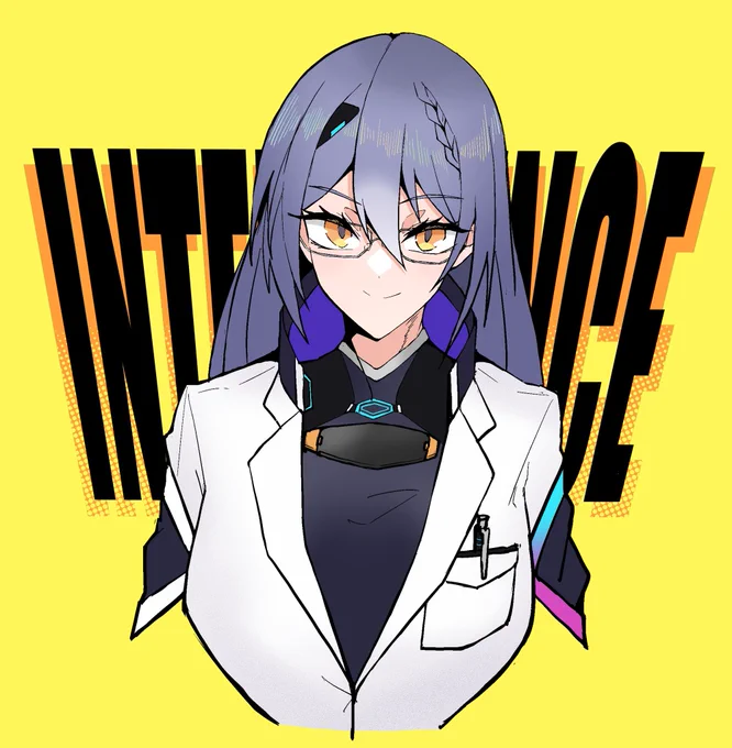 溢れ出る知性 #etra_art