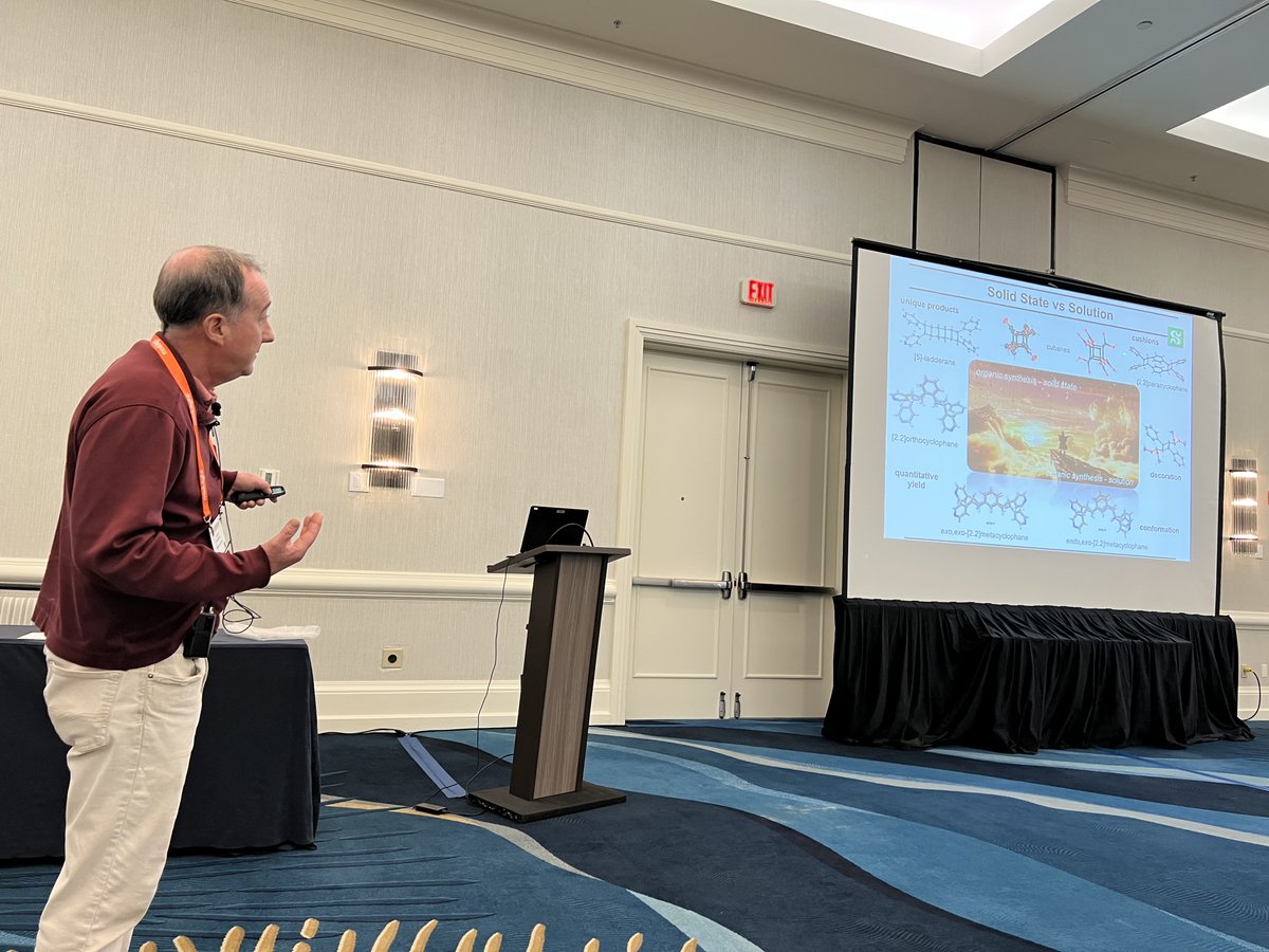 Sivaguru Lab (@sivagurulab) on Twitter photo Congrats Len <a href="/MacGillivrayRG/">MacGillivray Group</a> for receiving the 2025 IAPS award in photochemistry. Thoroughly deserving. It was my honor to introduce you at the award ceremony. Congrats Len <a href="/MacGillivrayRG/">MacGillivray Group</a> for receiving the 2025 IAPS award in photochemistry. Thoroughly deserving. It was my honor to introduce you at the award ceremony.