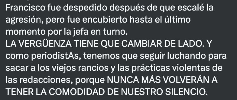 MediosTerror's tweet photo. Basta del acoso laboral y burlas en las redacciones.
@heraldodemexico https://t.co/8XTRyJvlms