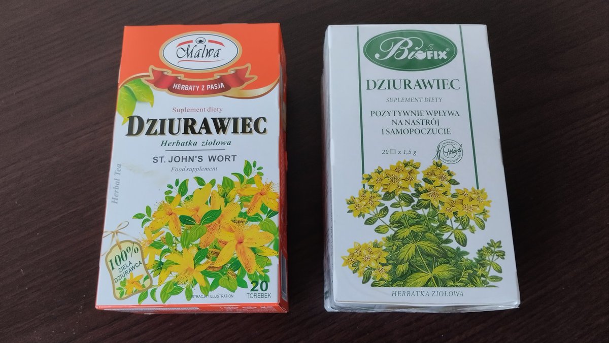 🌼 Dziurawiec 🌼
Umyka świadomość, że ziele dziurawca jest skuteczne w łagodzeniu objawów depresji.
A tak w ogóle, to warto wypić jedną herbatkę dziennie, szczególnie w okresie zimowym. 
To naturalny poprawiacz nastroju :) Wpuść słoneczko do organizmu ☀️