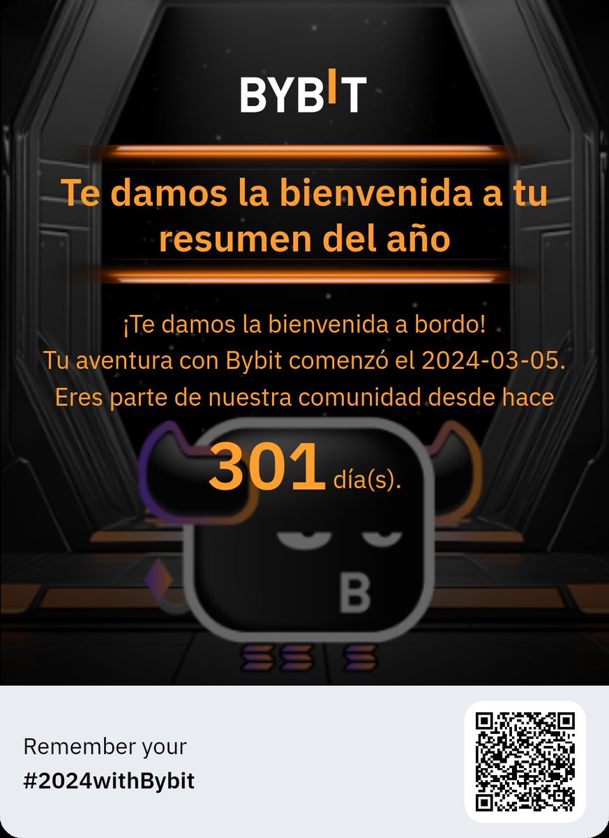 Descubrir Mi resumen del 2024 de Bybit #2024withBybit bybit.com/es-ES/annual-r…