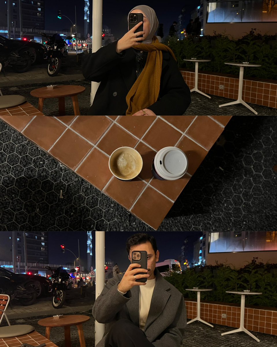 mini bir aksam kahvesi ☕️🤍