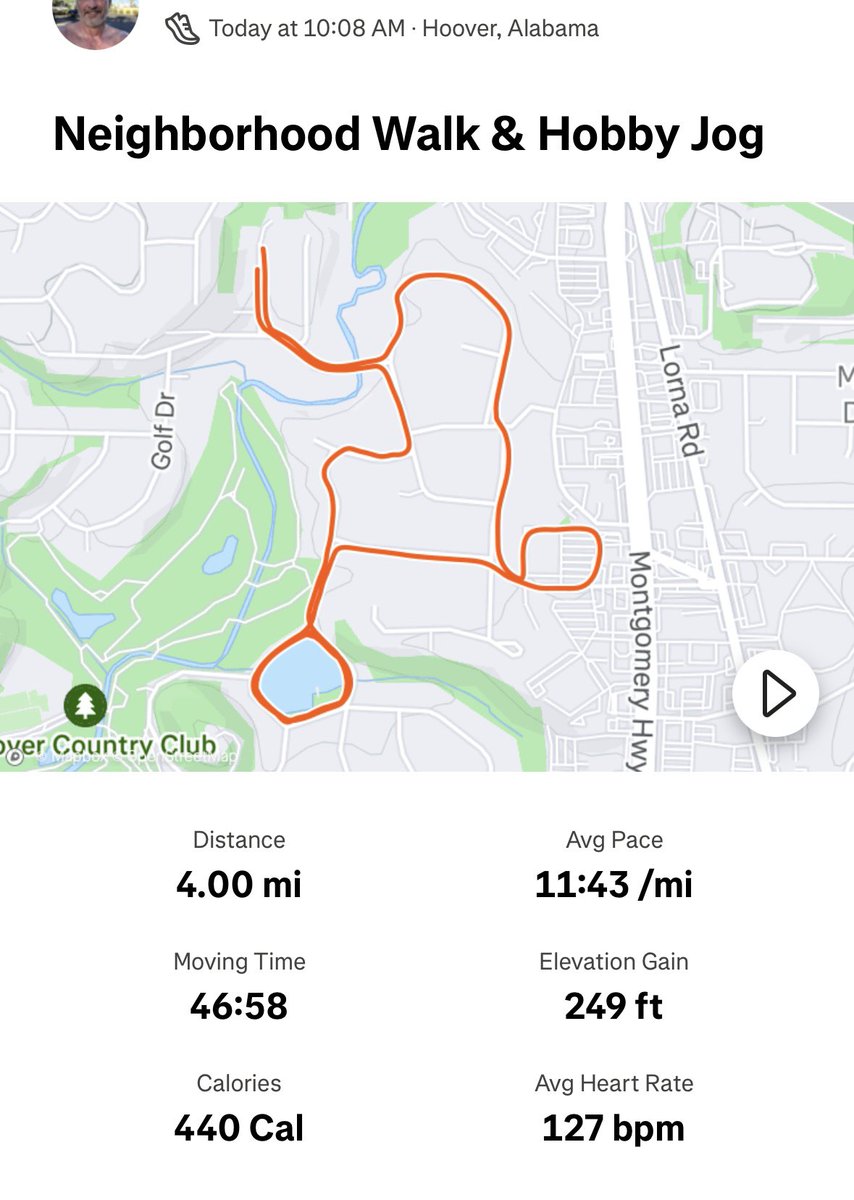 Bama26Point2's tweet image. 4 miles of walk / jog in the neighborhood hills * 40°F real feel and probably the last day of shorts for a bit with the cold coming * icing the knee but good to get the movement done and the fresh air #runner #runcoach #running