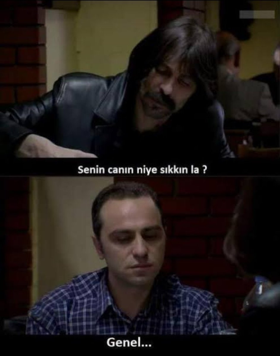 nocontextamirim's tweet photo. senin canın niye sıkkın la

+ GENEL* https://t.co/ldxYmdzc11