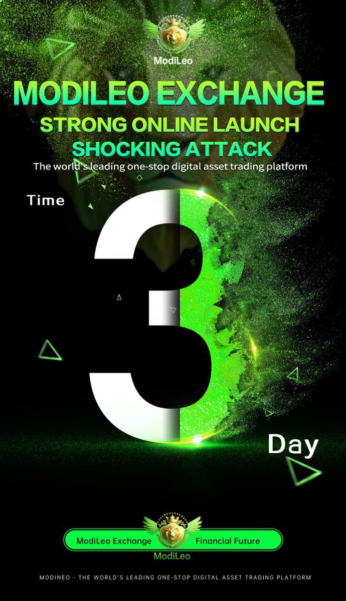 ModileoExchange's tweet image. 🚀 Exciting times ahead! The deployment of the ModiLeo exchange has been successfully completed, and we will officially launch on the 8th! 🎉 A huge thanks to our team and all our supporters. Together, we will write an even brighter chapter in the future! #ModiLeo #ExchangeLaunch…