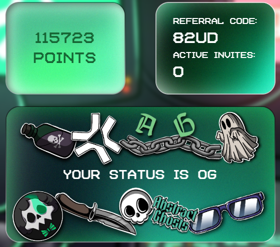 HeyNat's tweet photo. ✳️+ 👻 = @Abstract_Ghosts 
ไปทำครับ

โค้ดเรา my code: 82UD

https://t.co/znQoS0ICq8 https://t.co/GRbK7mbWra