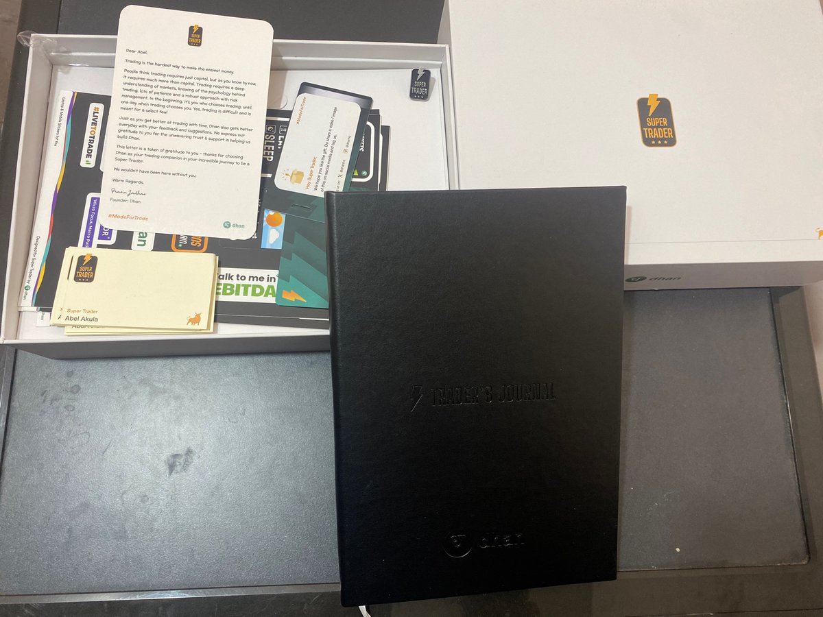 genesisakula's tweet photo. Thank you so much @DhanHQ for this wonderful gift for trading on your platform. You’re unlike any other player out there - The real game changer in retail trading in India. Very happy to be your customer https://t.co/0coQXPgUmT