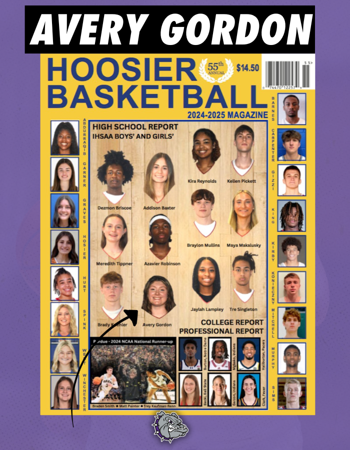 Congratulations to <a href="/bhsdogsghoops/">BHS Girls Basketball</a> 's Avery Gordon on being 1 of 12 athletes in the state to make the cover of the 2024-2025 <a href="/HBBMagazine/">Hoosier Basketball Magazine</a> ! Such an amazing honor for the Brownsburg Community to be apart of her journey! GREAT JOB AVERY! Make sure to get a copy!