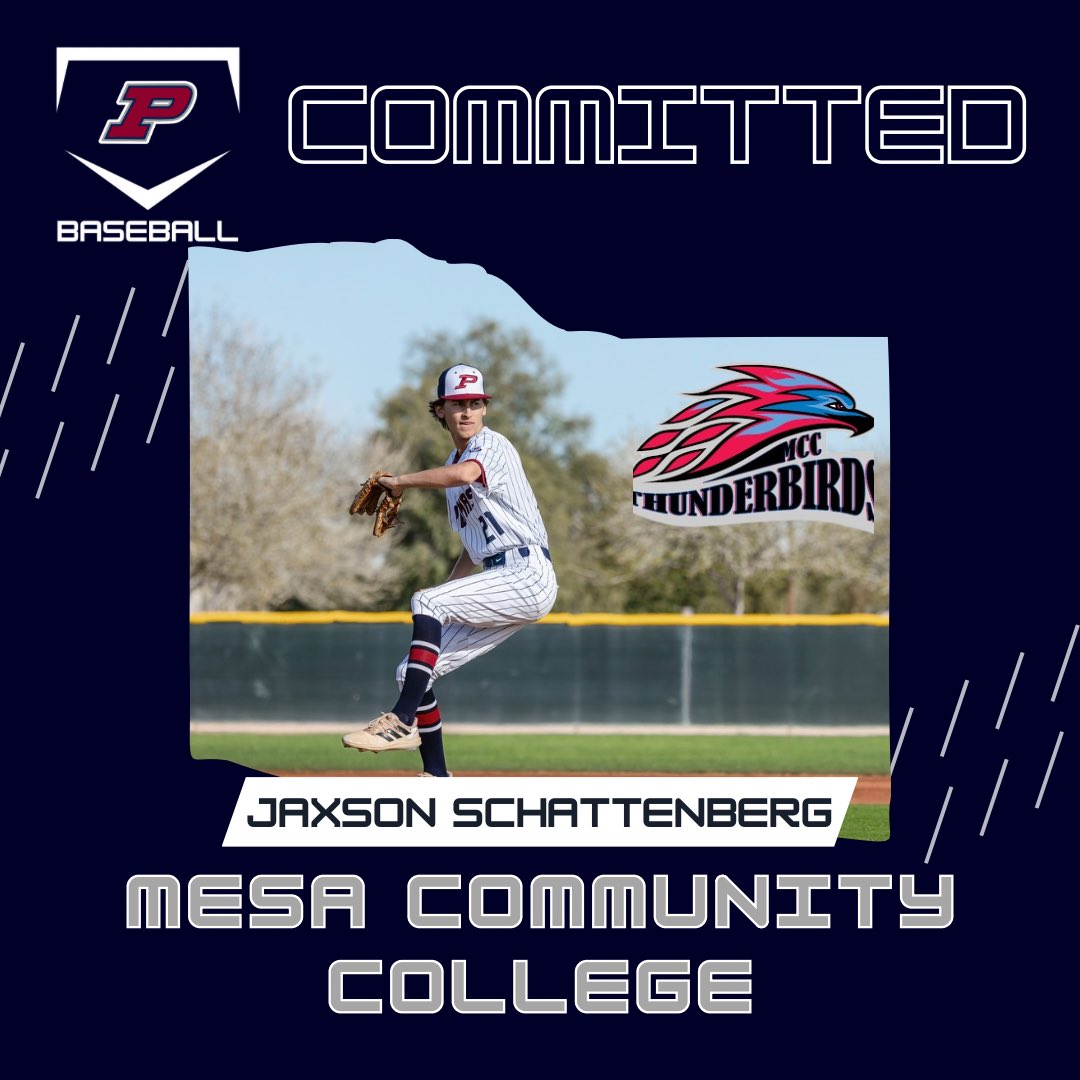 Perry Baseball (@perrybaseball07) on Twitter photo Congrats to Jaxson Schattenberg on his recent commitment to continue his baseball career at Mesa Community College. <a href="/TBird_Athletics/">Mesa Thunderbirds Athletics</a> <a href="/jaxson7707/">Jaxson Schattenberg</a> #PumaBall #Committed Congrats to Jaxson Schattenberg on his recent commitment to continue his baseball career at Mesa Community College. <a href="/TBird_Athletics/">Mesa Thunderbirds Athletics</a> <a href="/jaxson7707/">Jaxson Schattenberg</a> #PumaBall #Committed