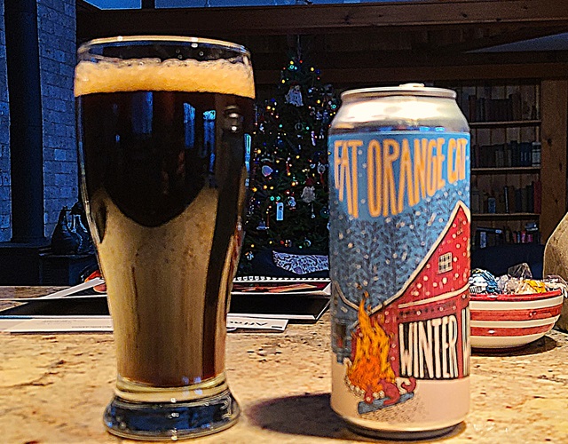 For cat lovers and others, Day 11 of #12beersofchristmas is a Winter Warmer from Fat Orange Cat: theaposition.com/tombedell/golf…