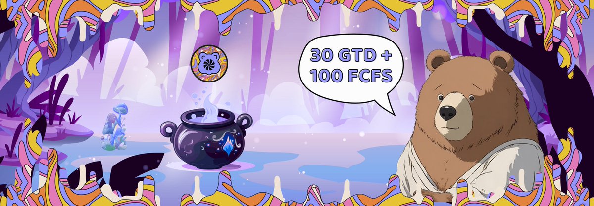 BeraLand (@bera_land) on Twitter photo 🎁GiveAway Time🎁
<a href="/Madhoneyfi/">Madhoney.fi</a> are giving away to our beloved community 30 GTD & 100 FCFS Spots for their upcoming NFT Free Mint!
In order to participate:
1/ Fill the form here: app.beraland.xyz/dl/madhoney-ra…
2/ Like & RT this tweet
3/ Follow <a href="/Madhoneyfi/">Madhoney.fi</a> 🎁GiveAway Time🎁
<a href="/Madhoneyfi/">Madhoney.fi</a> are giving away to our beloved community 30 GTD & 100 FCFS Spots for their upcoming NFT Free Mint!
In order to participate:
1/ Fill the form here: app.beraland.xyz/dl/madhoney-ra…
2/ Like & RT this tweet
3/ Follow <a href="/Madhoneyfi/">Madhoney.fi</a>