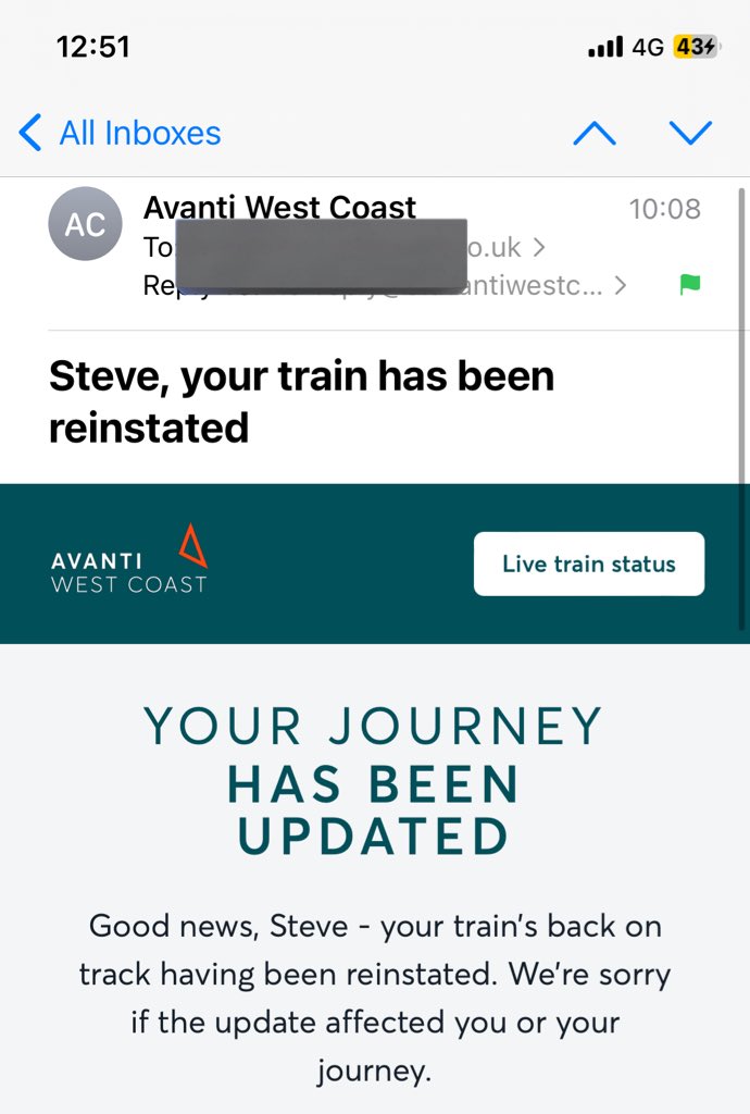 Gunns84's tweet image. One of your best to date @AvantiWestCoast 🤣