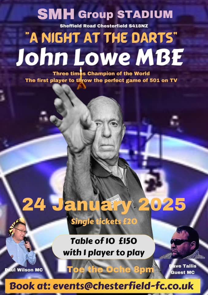 A legend of his sport , cone and see him at the SMH Group Stadium.