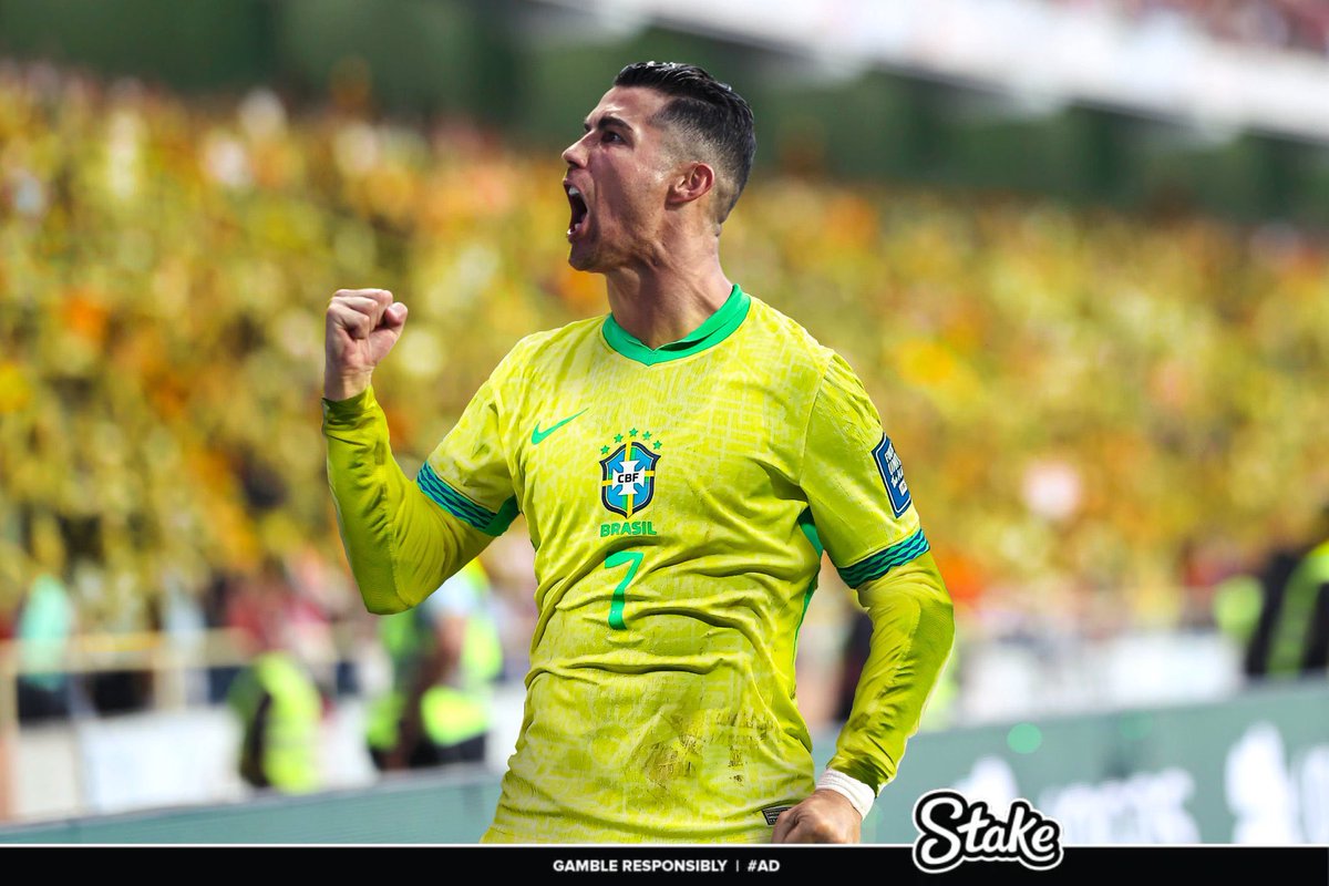 CR7Brasil's tweet photo. Se Cristiano Ronaldo fosse brasileiro, o Brasil teria no MÍNIMO 7 copas do mundo

Isso não é uma opinião impopular https://t.co/2yFJiXA5hv