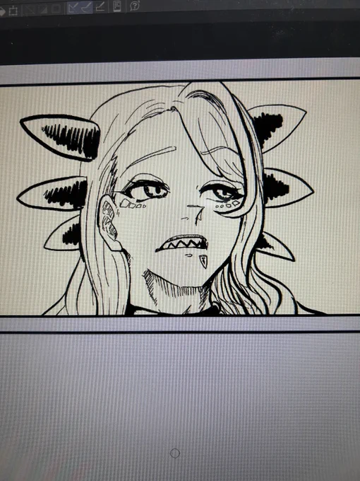 ペン変えたので試しわえちゃん落書き 