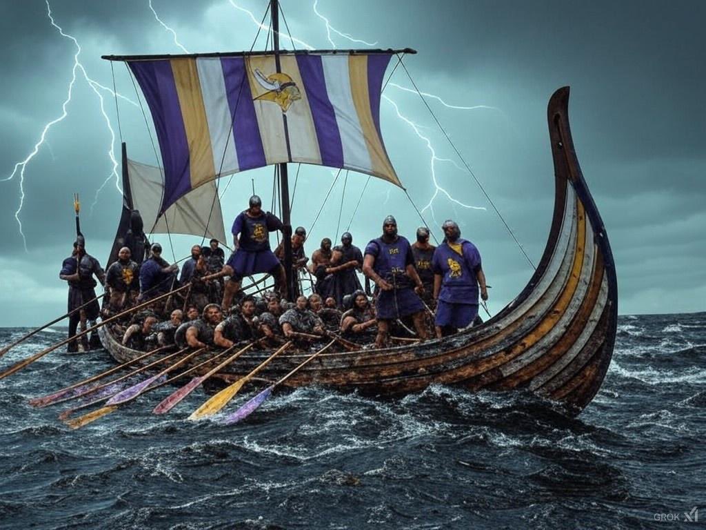 NotKwesiAdofoM's tweet image. Tonight isn't just another game; it's the culmination of our journey, Every snap, every tackle, every touchdown has led to this moment.

Tonight, we don't just play; we embody what it means to be a Viking. Feel the weight of our legacy. Every player has contributed to this…