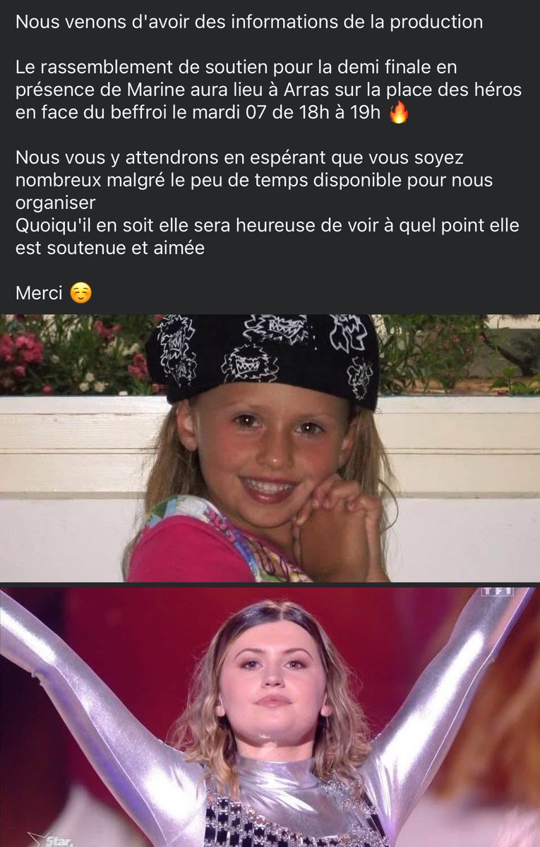 Si vous pouvez y aller n’hésitez pas ‼️💗

#StarAcademy2024 #StarAcademy