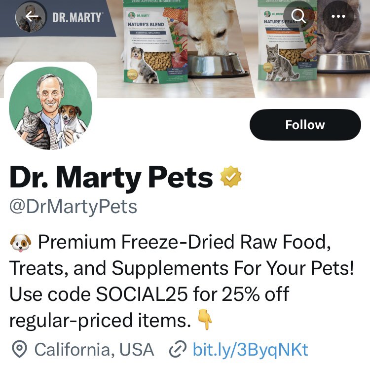 PlantladyMegs's tweet photo. #MPHA
Since RFK revealed how toxic our food is I noticed my dogs not eating their food. I watched Dr. Marty video & after seeing all his ingredients I tried his food. My girls inhaled it. Thanks @DrMartyPets. All natural made in USA https://t.co/gflpTcwe40