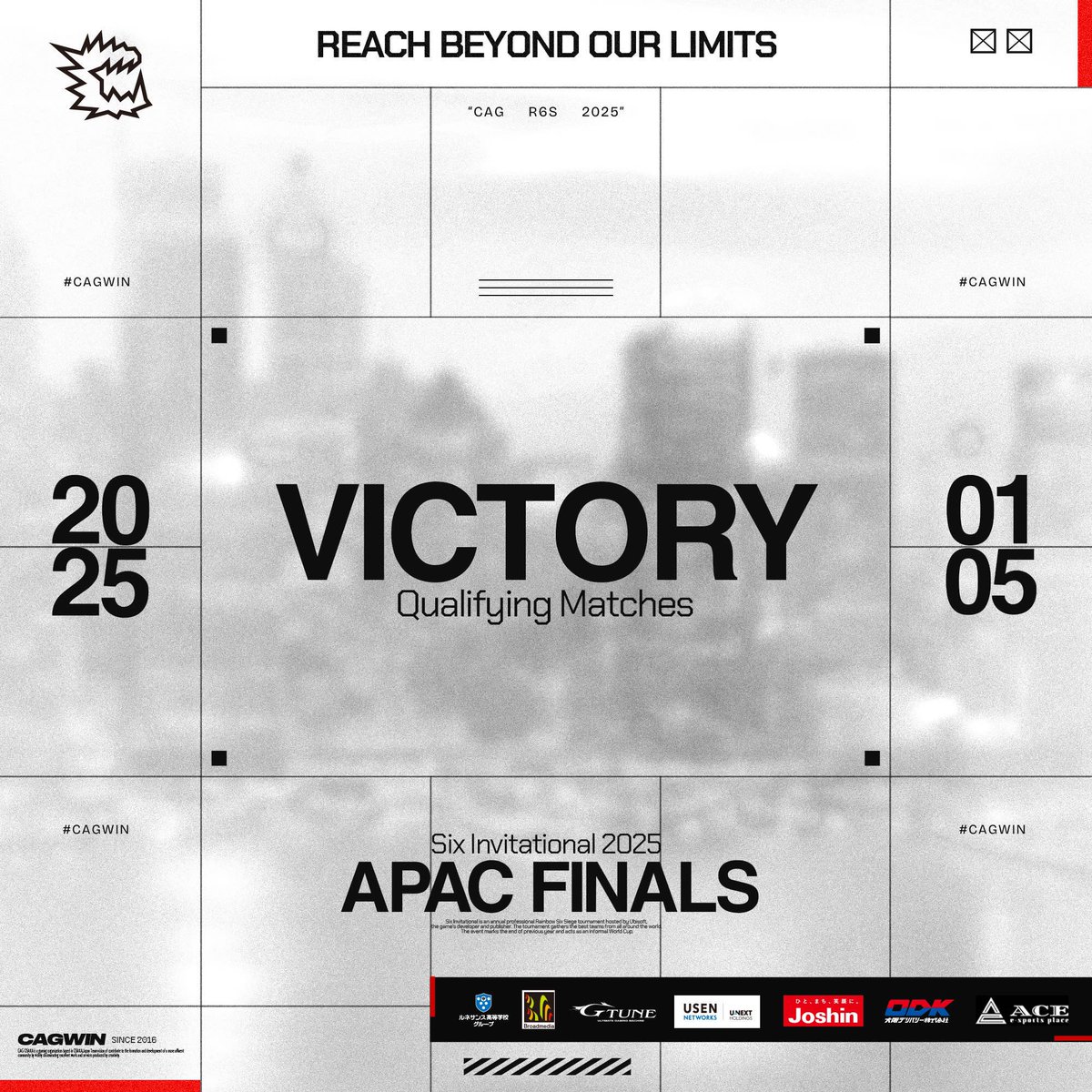 CYCLOPS_OSAKA's tweet photo. Six Invitational 2025 APAC Finals
Day2  

🆚BNK  FEARX

NIGHTHAVEN LABS 7-4 WIN

KAFE 7-1 WIN

2-0で勝利する事ができました🏆
これでSix invitational 2025に出場が決まりました👏
優勝目指して頑張ります💪
この二日間応援ありがとうございました！

#CAGWIN https://t.co/KpWQ2hyqb0