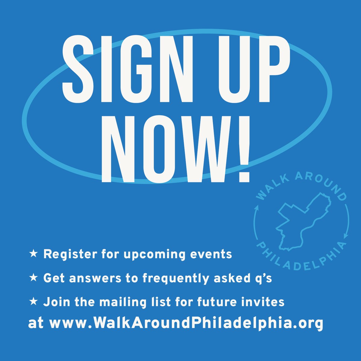 WalkAroundPhila's tweet photo. Oh hey #Philly – we're gearing up for another season of walk events around the entire border of #Philadelphia, and you can start with just one part – or even a happy hour at @cherrystpier  👣🎉

All the info's at:
https://t.co/SuJFVtjUW2 https://t.co/WXFVNX1oUw