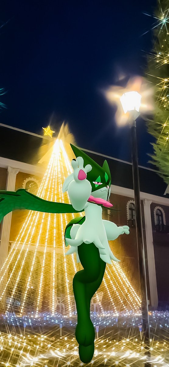 Matsumaz's tweet image. 光のマジシャン。#meowscarada
#PokemonGOARPlus #GOsnapshot #ARofTheCommunityDay #気仙沼市