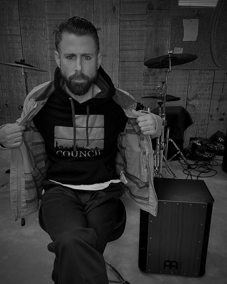 Repping Council

#council #councilband #merch #sunday #vibe #drummer #friendsofcarhartt #carhartt <a href="/Carhartt/">Carhartt</a>