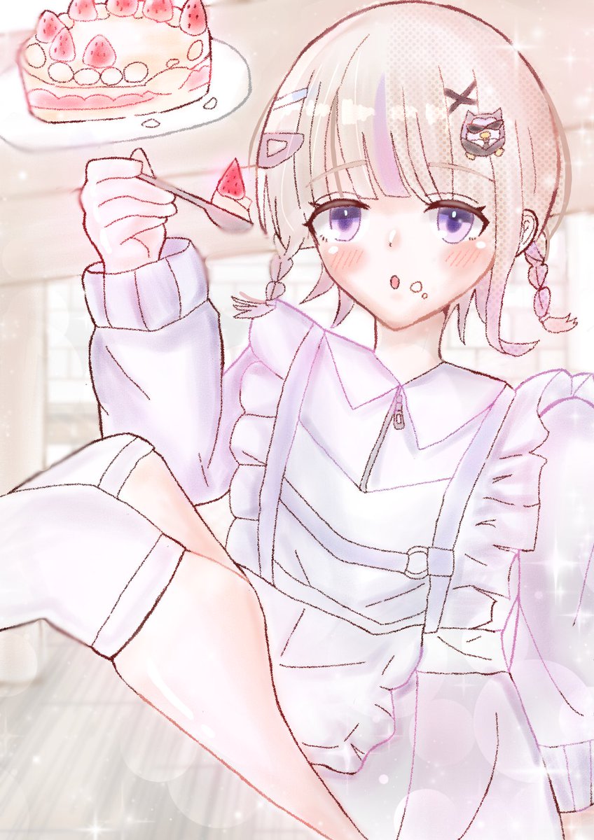 suu_suuc's tweet photo. つまみぐいばんちょー🍰♡
#はじめ武勇伝 #artworks https://t.co/oClNv856an