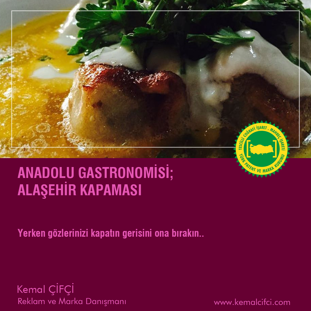 ANADOLU GASTRONOMİSİ;
ALAŞEHİR KAPAMASI
Yerken gözlerinizi kapatın gerisini ona bırakın..

Şehzadeler otağı olan Manisa’nın Alaşehir ilçesine özgü bu yemek tarihsel derinliğini Osmanlı mutfağında alıyor. Her dem yapım özelliğini ve lezzetini kaybetmeyen