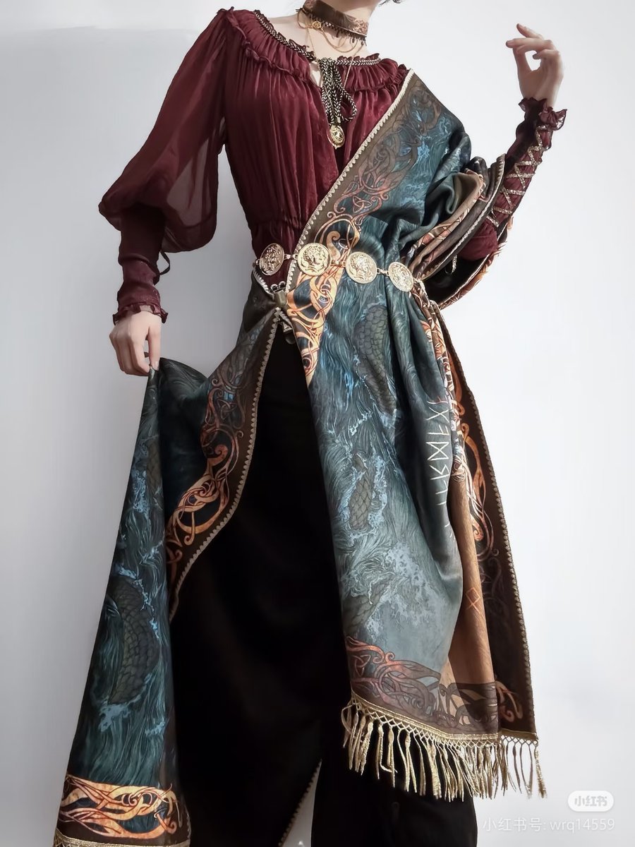 LolitaWardrobe's tweet photo. FunCcino -Ragnarok- Lolita Shawl Co-ords Inspiration

◆ Shawl's Shopping Link >>> https://t.co/WxqFJ2EZna https://t.co/OKfMqNR0Zh