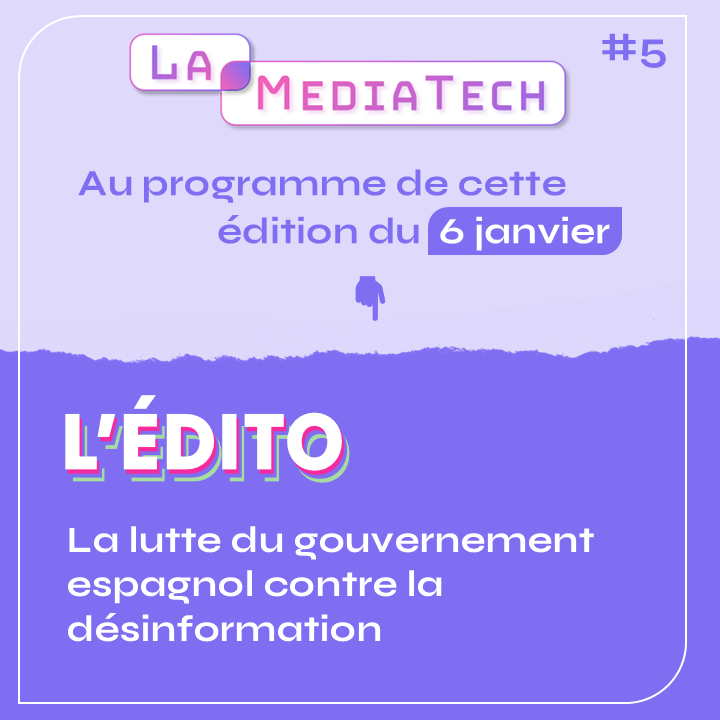 lamediatechesj's tweet photo. 📬Au menu de la 5ème édition :

👉On reçoit Guillemette Trognon, responsable de l'éditorial des réseaux sociaux @ArteFR

On parle aussi des 50 ans de @TF1, de l'IA de Meta 𝘔𝘰𝘷𝘪𝘦 𝘎𝘦𝘯 qui arrive sur Instagram et de la fin annoncée d'@ArteDesintox.

📅 RDV demain, à 8h30 ! https://t.co/1smkoHCcVo