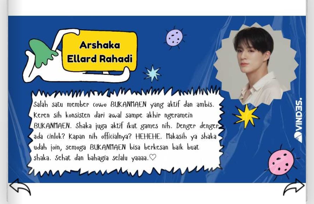 shakarhd's tweet photo. terimakasih 

@BUKANMAENAGENCY @subBUKANMAEN @sakerDESTA @sakerDIPTA @sakerEGEL @sakerHESTY @sakerIYEN @sakerYUKA 🫶 https://t.co/QrL1csmiRZ
