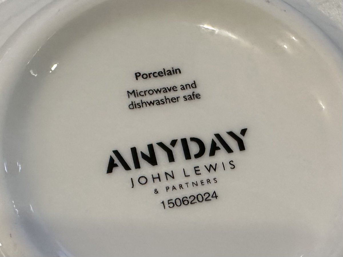 tracyburgin's tweet image. Absolutely love the @JohnLewisRetail Anyday Ink dinner set. We’ve used this over the festive period and everyone has commented on it. #Ad  #JohnLewis  #Anyday #Ink