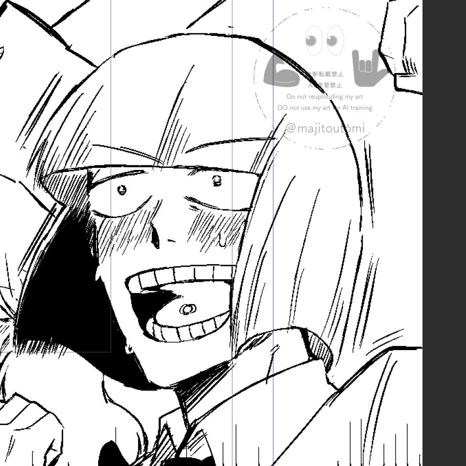 こういう顔描いてる時が一番楽しい ギャグ漫画 