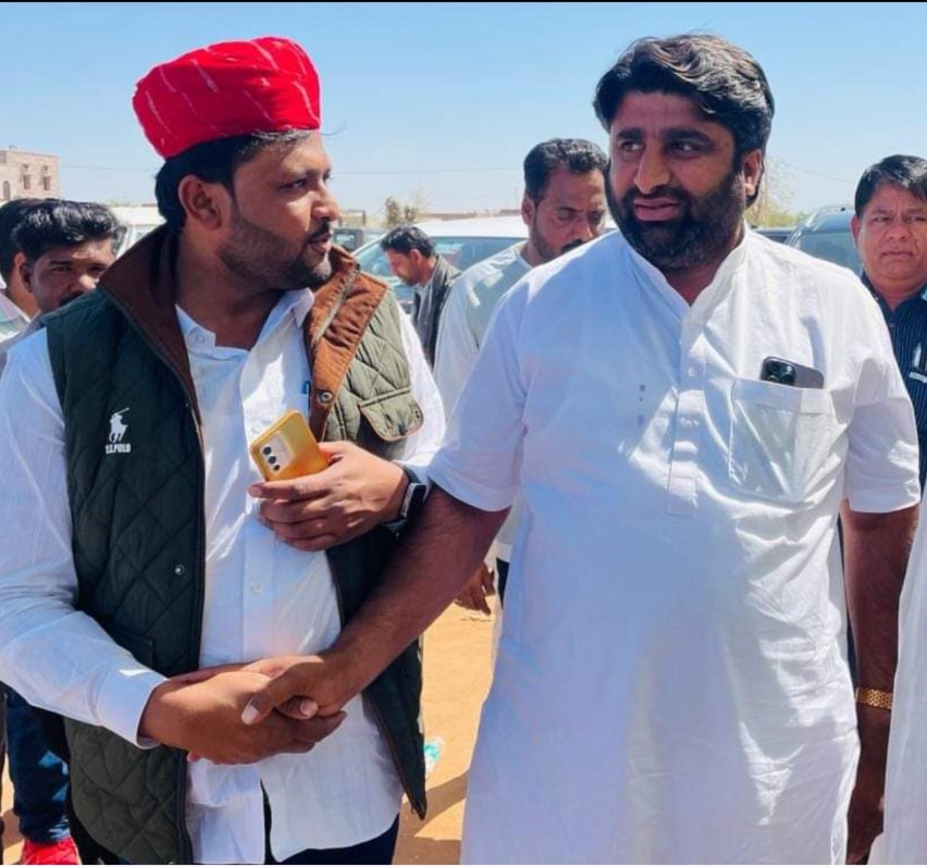 जैसलमेर के पूर्व प्रधान,प्रदेश युवा कॉंग्रेस के पूर्व उपाध्यक्ष जनाब अमरदीन फकीर जी को जन्मदिन की दिल से मुबारकबाद,

अल्लाह ताला से आपके मुस्तगबिल की दुआ करते हे।