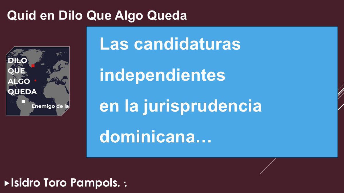 Las candidaturas independientes en la jurisprudencia dominicana youtube.com/shorts/bX2AGmG… vía <a href="/YouTube/">YouTube</a>