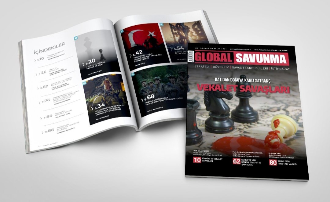 Berhan Sen (@berhn19) on Twitter photo GLOBAL SAVUNMA dergisinin 64. sayısı BATIDAN DOĞUYA KANLI SATRANÇ: VEKALET SAVAŞLARI kapak dosyasıyla çıktı. Ortadoğu, Afrika ve dünyanın çeşitli kriz ve çatışma noktalarında ne dolaplar dönüyor? Tüm bunlar, <a href="/GlobalSavunma/">Global Savunma©™| Global Araştırma Merkezi (G.A.M)</a> son sayısında. Okumayan çok şey kaçırır. GLOBAL SAVUNMA dergisinin 64. sayısı BATIDAN DOĞUYA KANLI SATRANÇ: VEKALET SAVAŞLARI kapak dosyasıyla çıktı. Ortadoğu, Afrika ve dünyanın çeşitli kriz ve çatışma noktalarında ne dolaplar dönüyor? Tüm bunlar, <a href="/GlobalSavunma/">Global Savunma©™| Global Araştırma Merkezi (G.A.M)</a> son sayısında. Okumayan çok şey kaçırır.