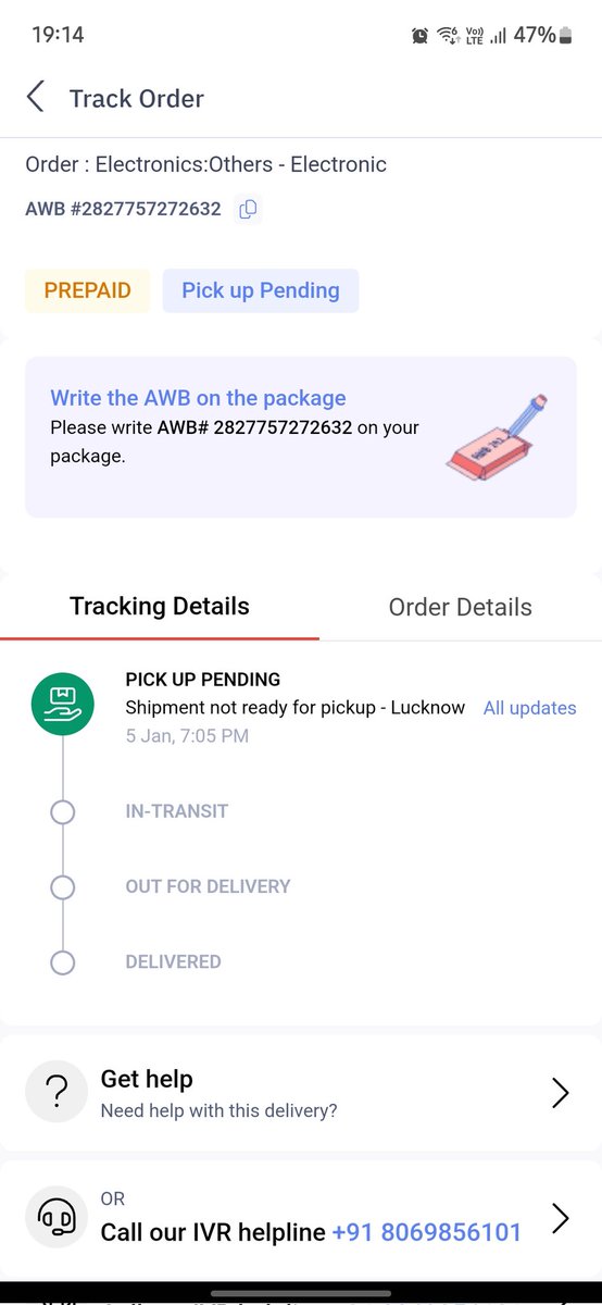 scepticsagar's tweet photo. Booked an order via @delhivery few days back. Have been waiting for the order to get picked up but there's been significant delay. The local team seems so unprofessional. Kindly help @help_delhivery at the earliest as the receiver is waiting for the consignment since long. https://t.co/iIc0MeQPdT