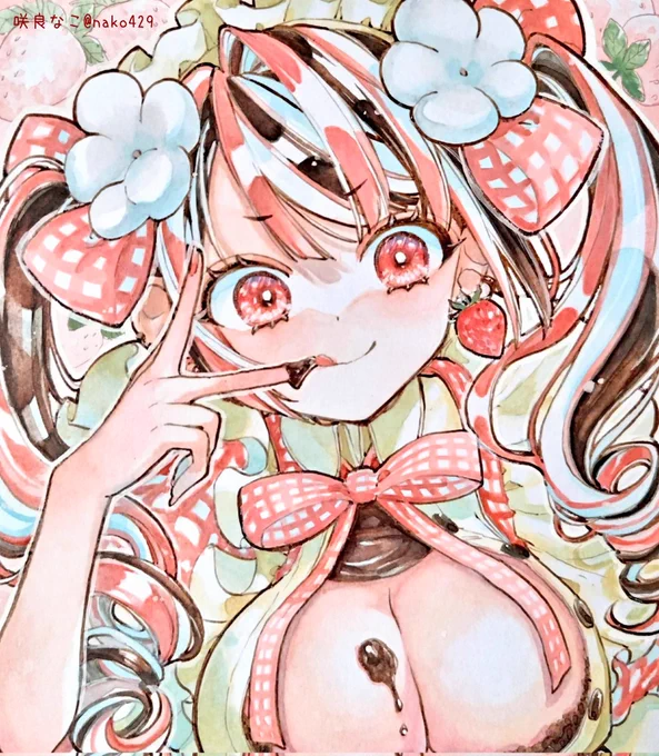 うちのこ、ストロベリーショコラちゃん #いちごの日