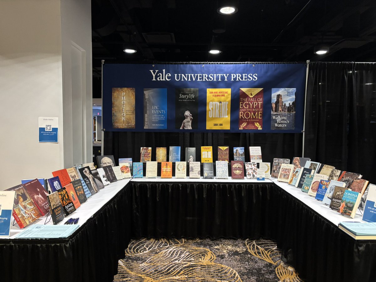 Come by the Yale booth and take a free book! #aiascs25 <a href="/yalepress/">Yale University Press</a>