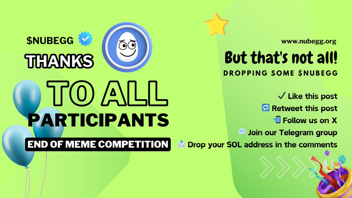 NUBEGG | Solana Chain tweet media