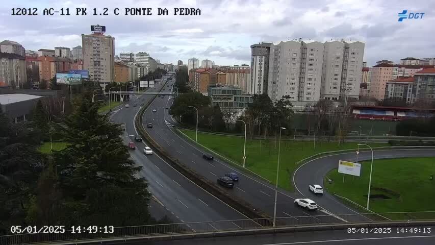 📸 Foto de ahora mismo de la webcam de la DGT 📍 Alfonso Molina