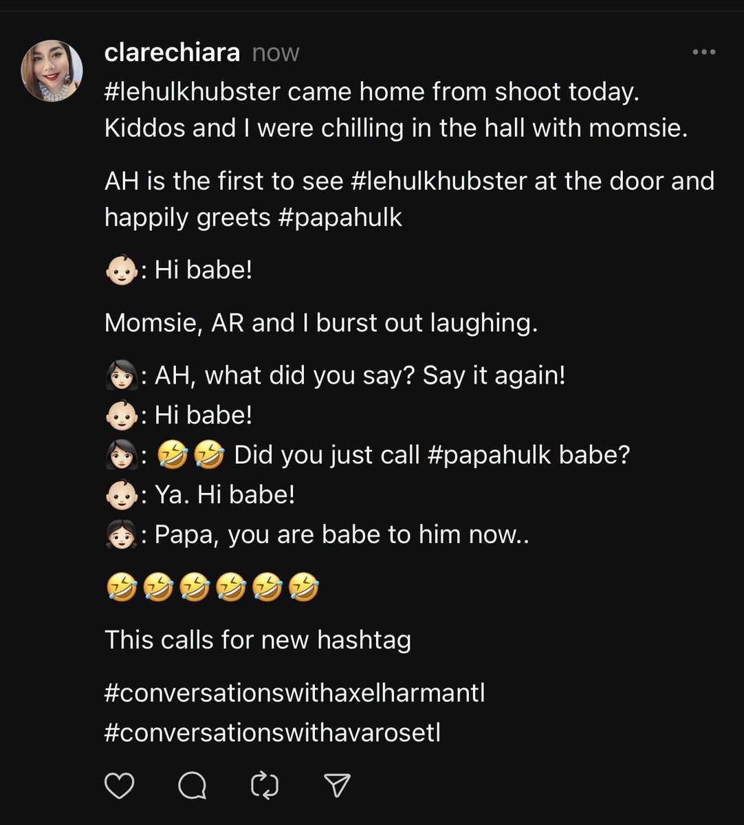 New hashtag #conversationswithaxelharmantl