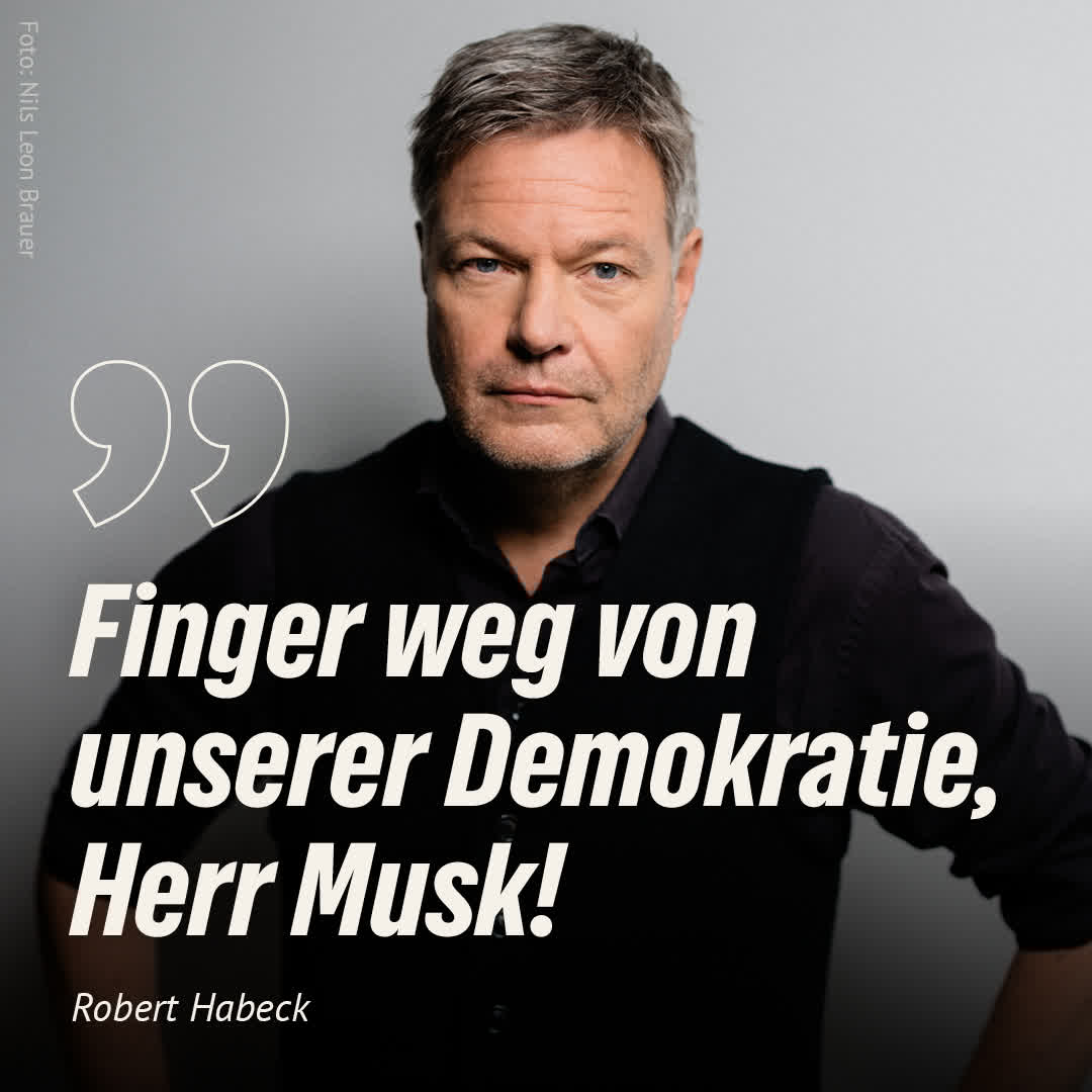 Ich habe eben diese Petition unterzeichnet, weil ich nicht einfach zusehen kann, wie der reichste Mann der Welt eine rechtsextreme Partei im Wahlkampf unterstützt. Unterschreibst Du auch? teilen.gruene.de/s/9t6swX9c
