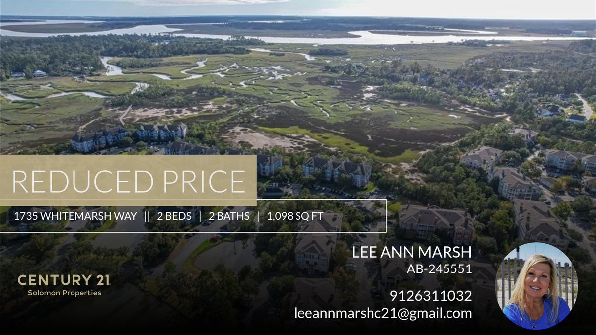 jensuarez4's tweet photo. SELLER WILL PAY BUYERS FIRST 2 MONTHS HOA FEE IF UNDER CONTRACT BY JANUARY 15, 2025.!

Jenifer Suarez
Century 21 Solomon Properties 
912-220-1095
Jen@spc21.com https://t.co/EAyqXmw9DZ https://t.co/qRROHO35r1