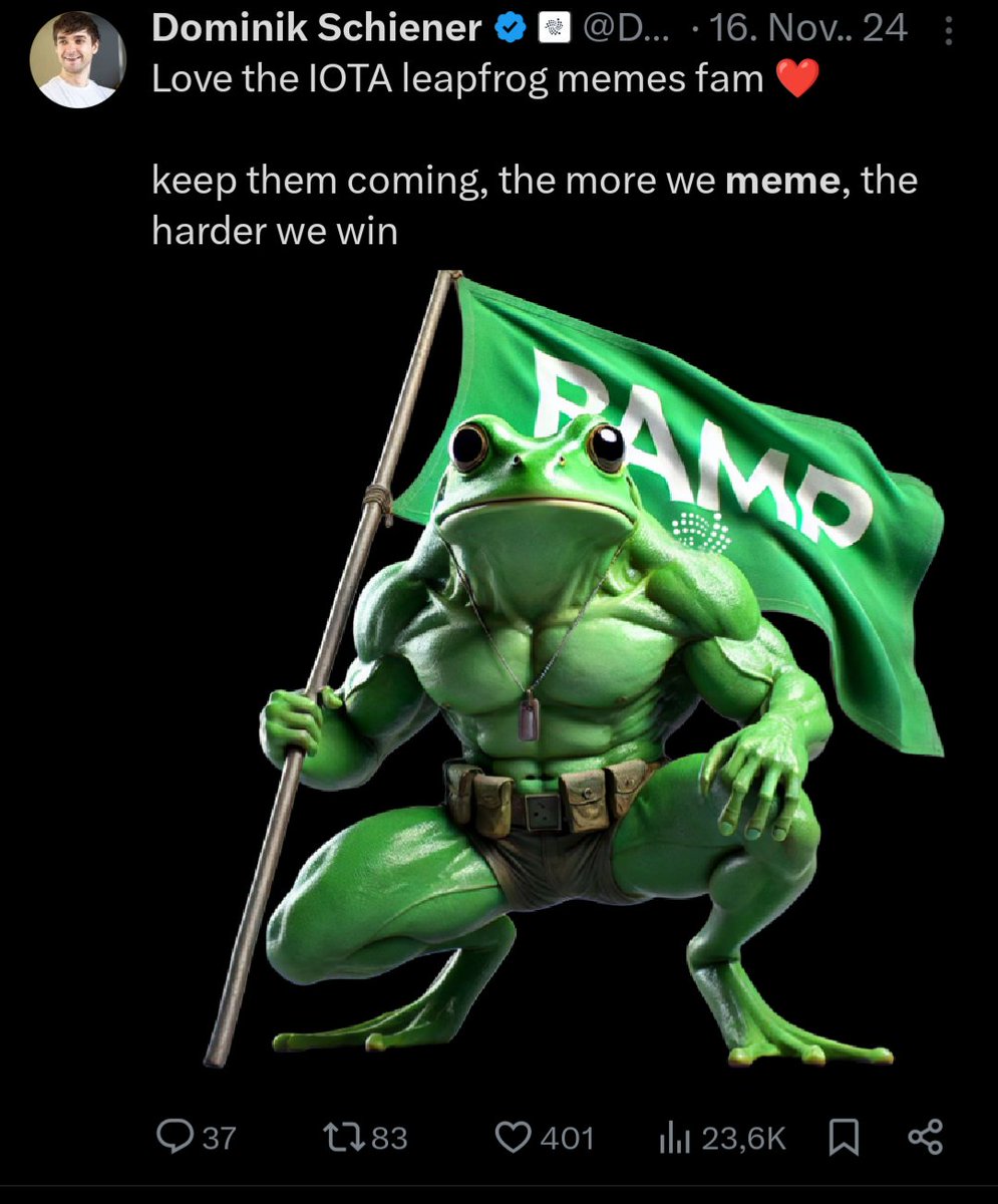 IOTAfrogger tweet media