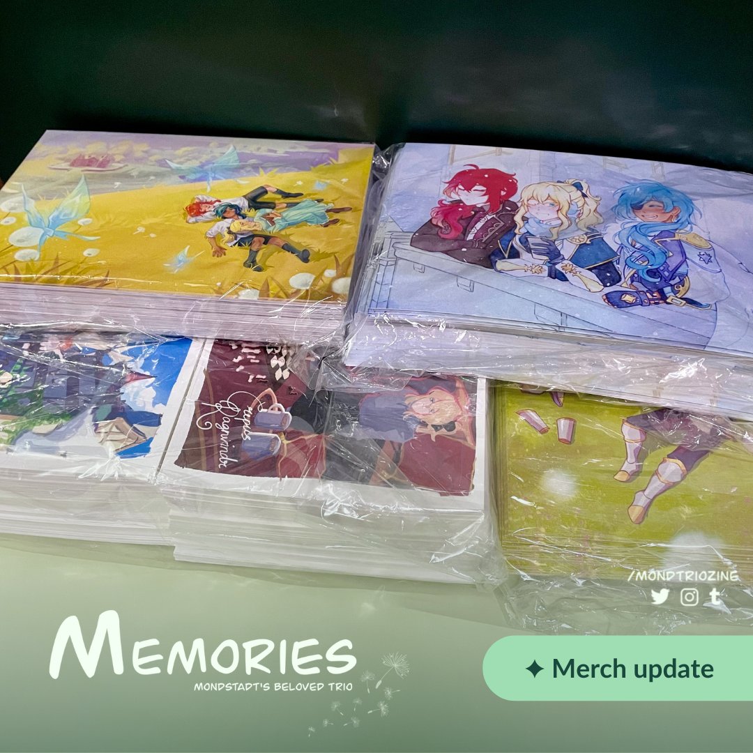 mondtriozine's tweet photo. ✨PRODUCTION UPDATE✨
“Putting up pictures on walls? I'm afraid that's not my style. Though I may keep them somewhere... safe. Heh. Wouldn't you like to know?" - Kaeya
Psst. Don't own a secret brick compartment? Get your album ready instead!
#MondTrioZine #MerchUpdates https://t.co/yO8CQ1qmjc