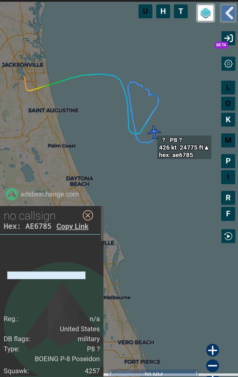 sipjack1776's tweet photo. P-8A
#AE6785
Out of Jacksonville
@SR_Planespotter @N214WN @Borrowed7Time https://t.co/BzFHplGngY