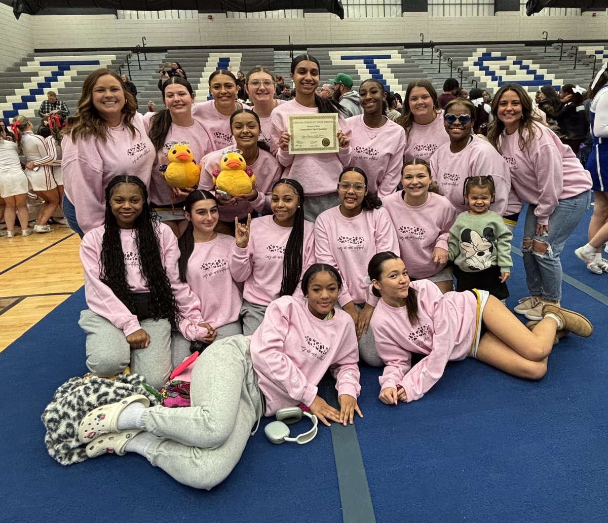 Viking Nation. Guess who’s going back to States? Congratulations to the Cheerleader team on qualifying for States yesterday at the District Competition. Great job cheerleaders and coaches. #VikingPride