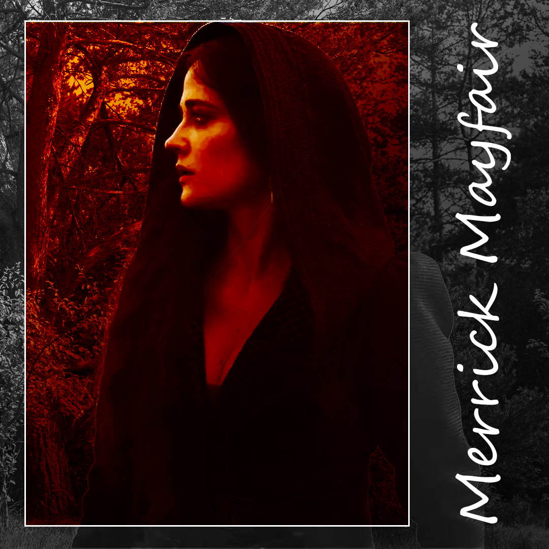 "Let's see what the future holds for us ..." the witch's eyes glinted in the dark.